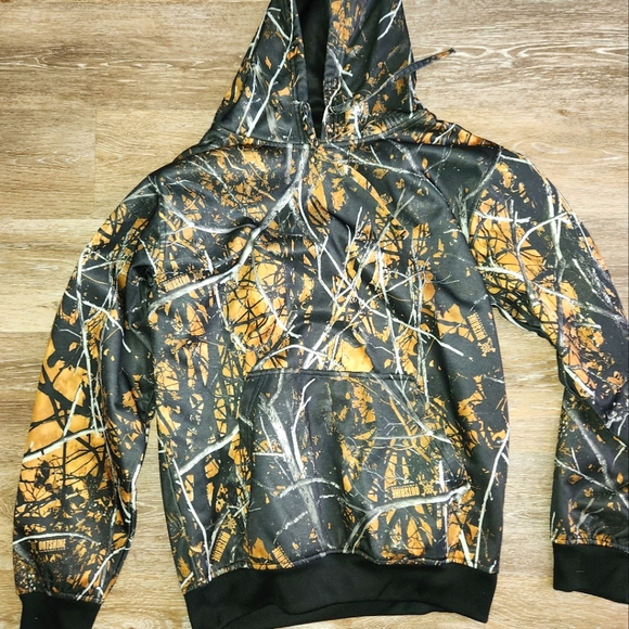 Men's small camo hoodie - Picture 1 of 3